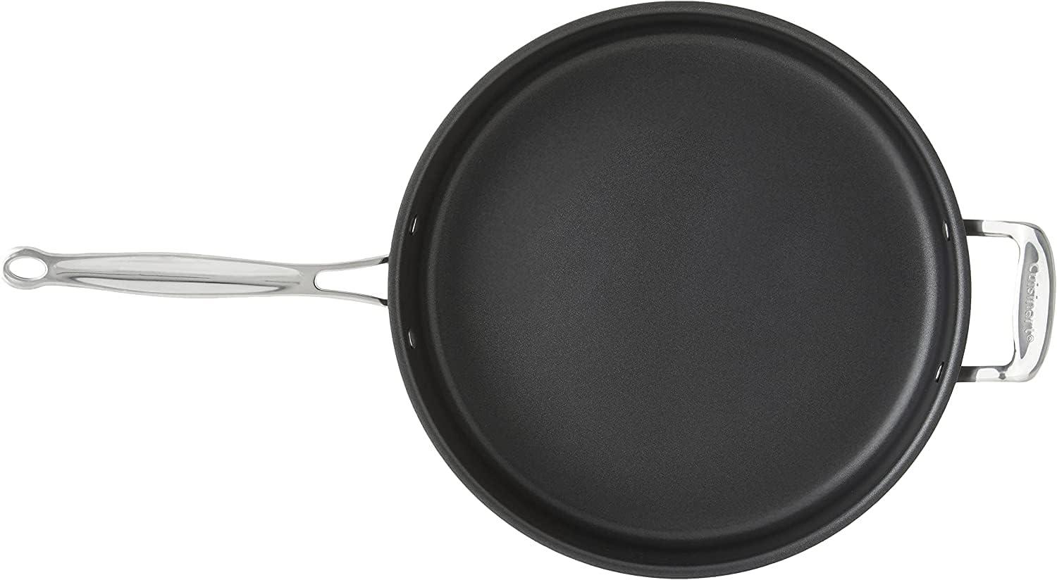 Cuisinart Chef's Classic Nonstick Hard Anodized 5.5 Quart Saute Pan with Helper Handle