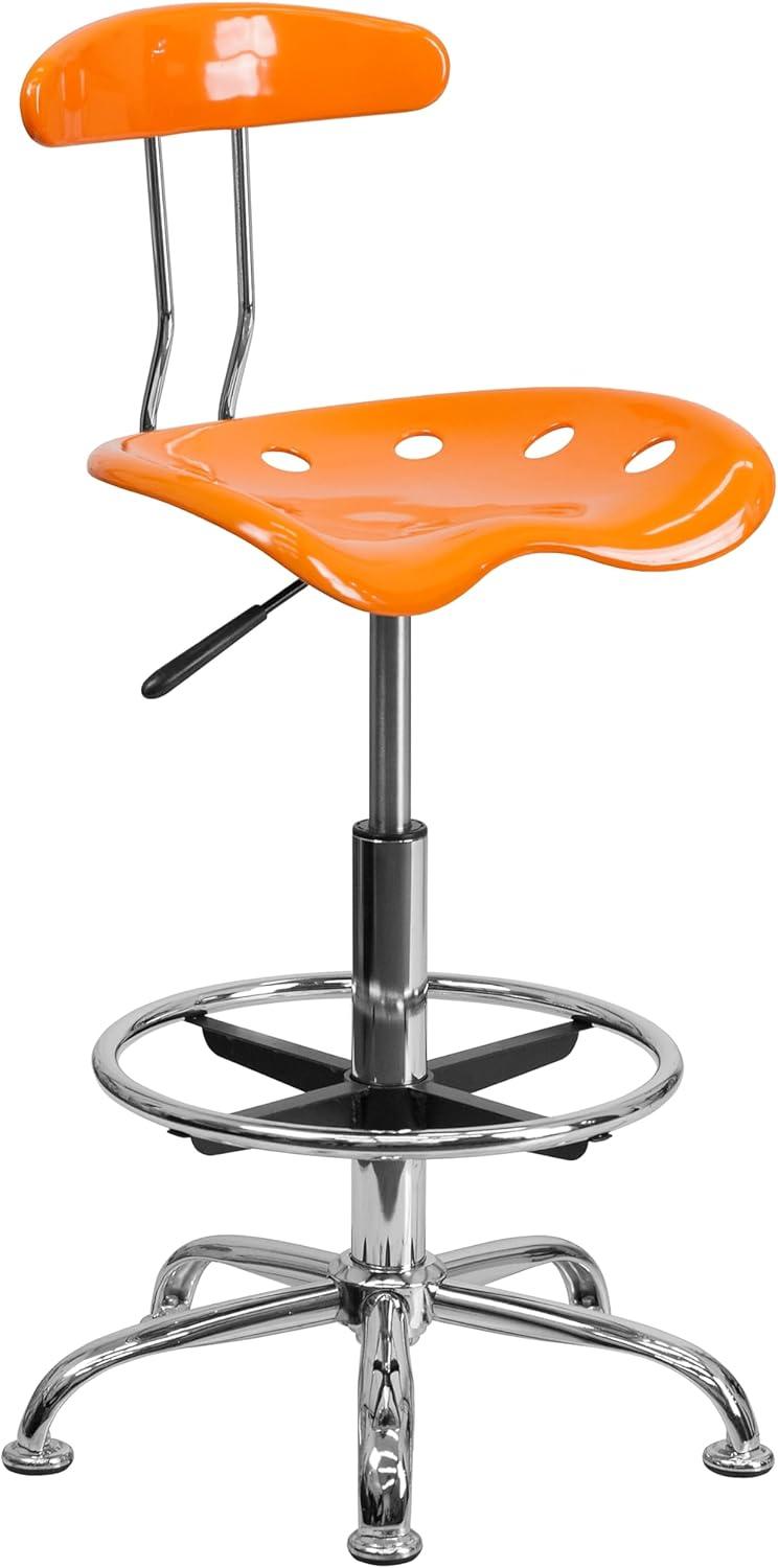 Backed Active Stool with