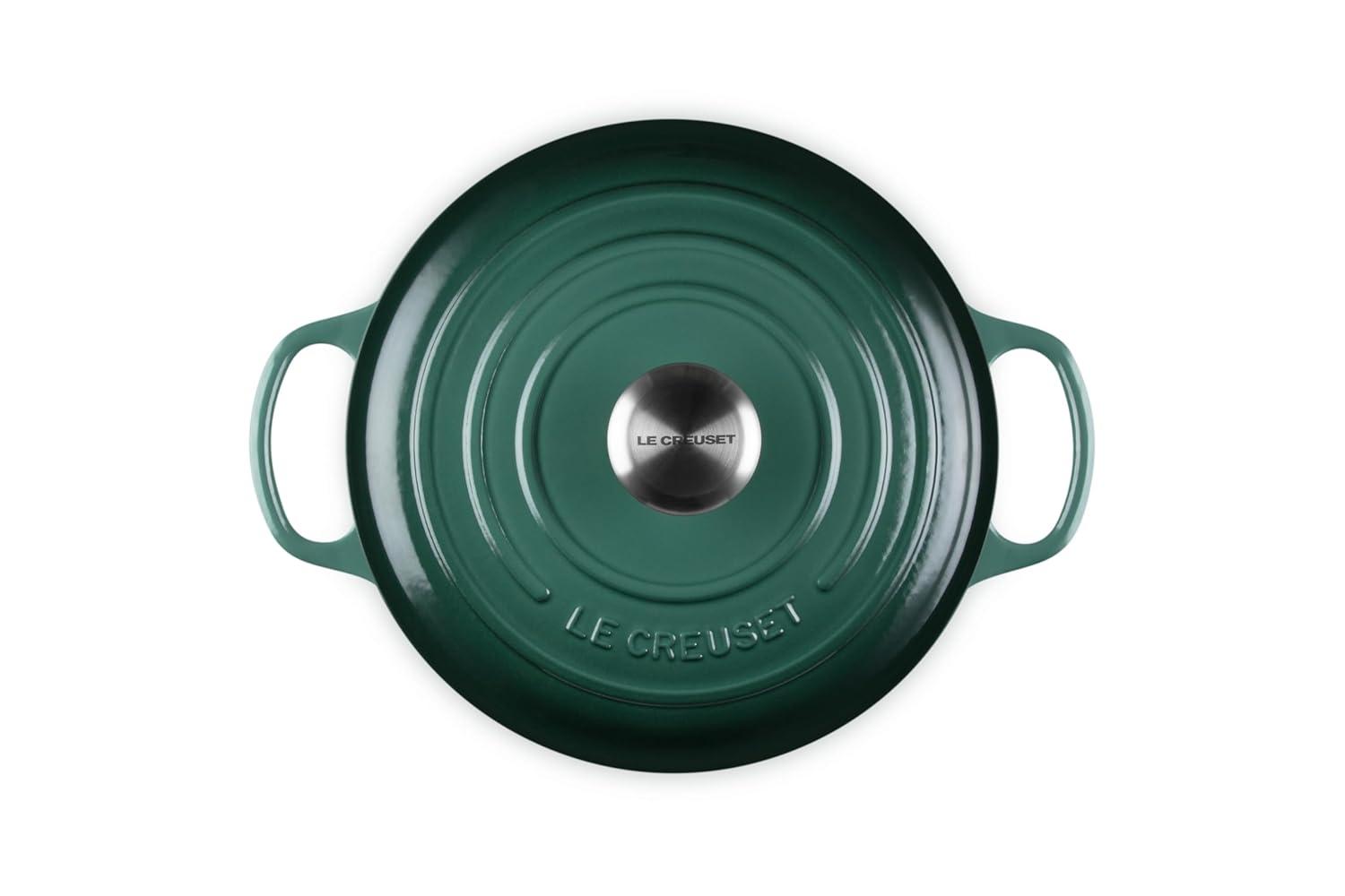 Le Creuset Signature Enameled Cast Iron Round Dutch Oven with Lid