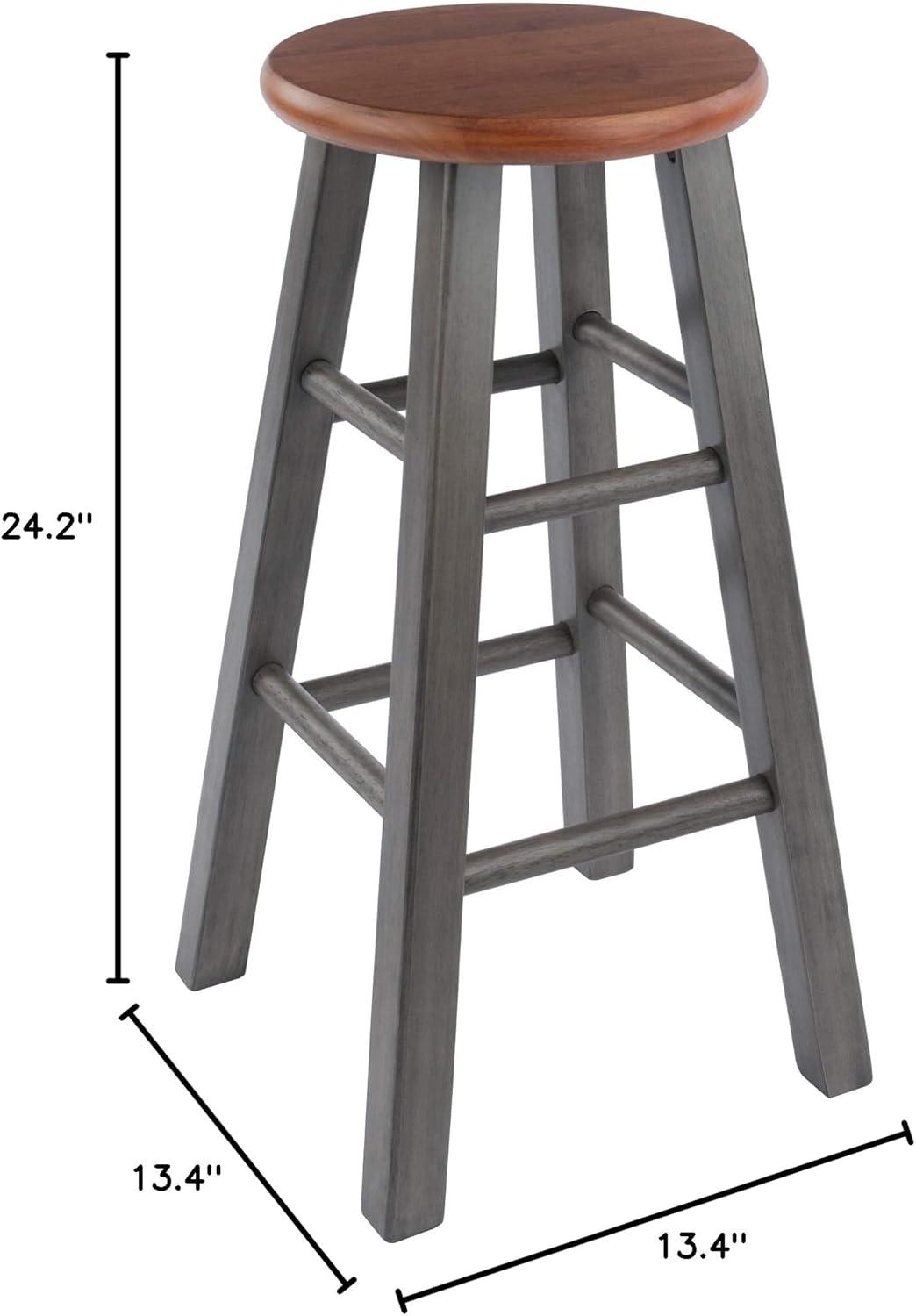 24" Ivy Counter Height Barstool - Winsome