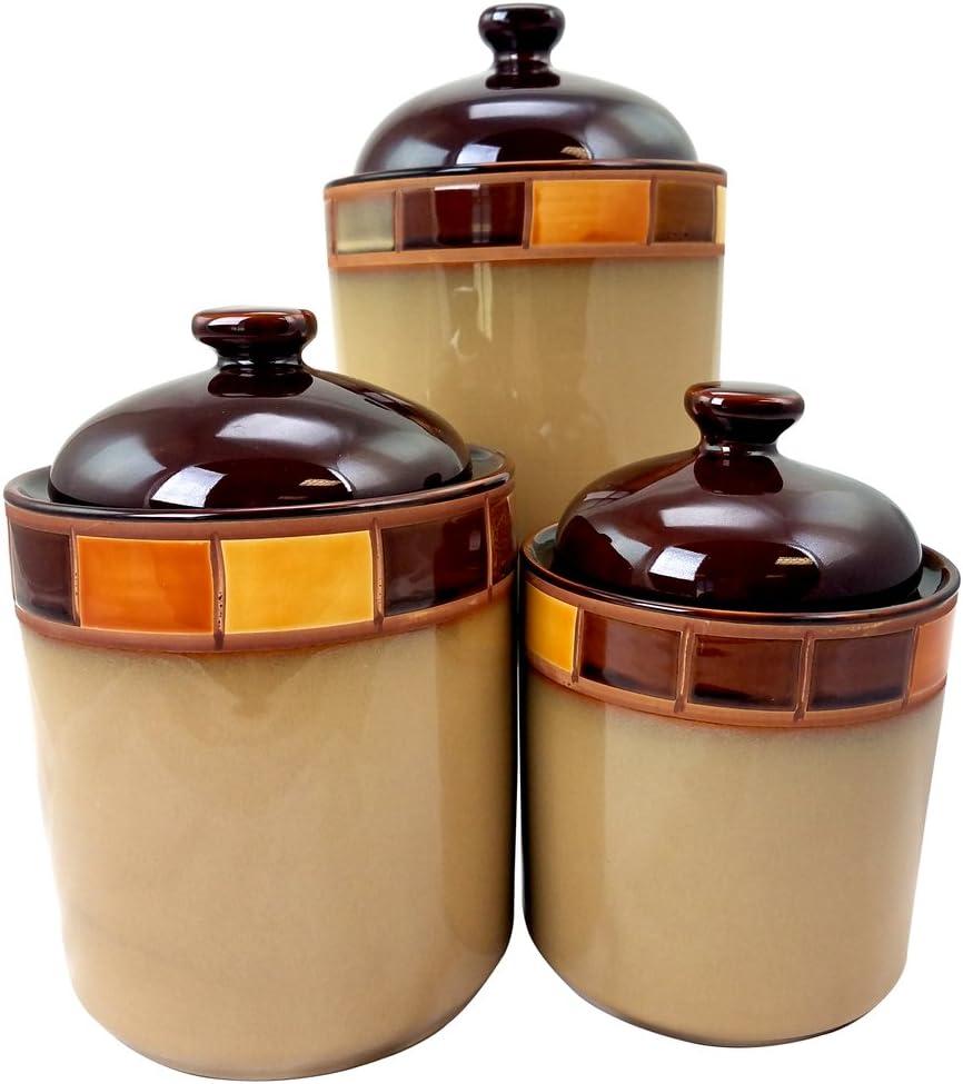 Gibson Elite Casa Estebana 3-Piece Canister Set