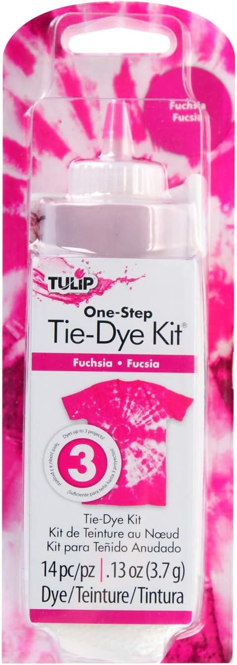 Fuchsia One-Step Tie-Dye Kit for Fabric Projects