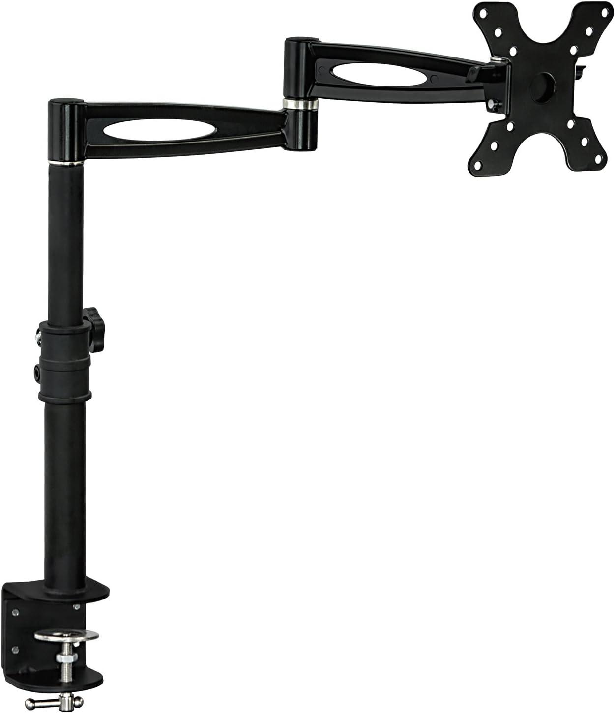 Mount-it Mount-It Full Motion Height Adjustable Single Monitor Arm Mount | Fits 13 - 30 in. Computer Screens