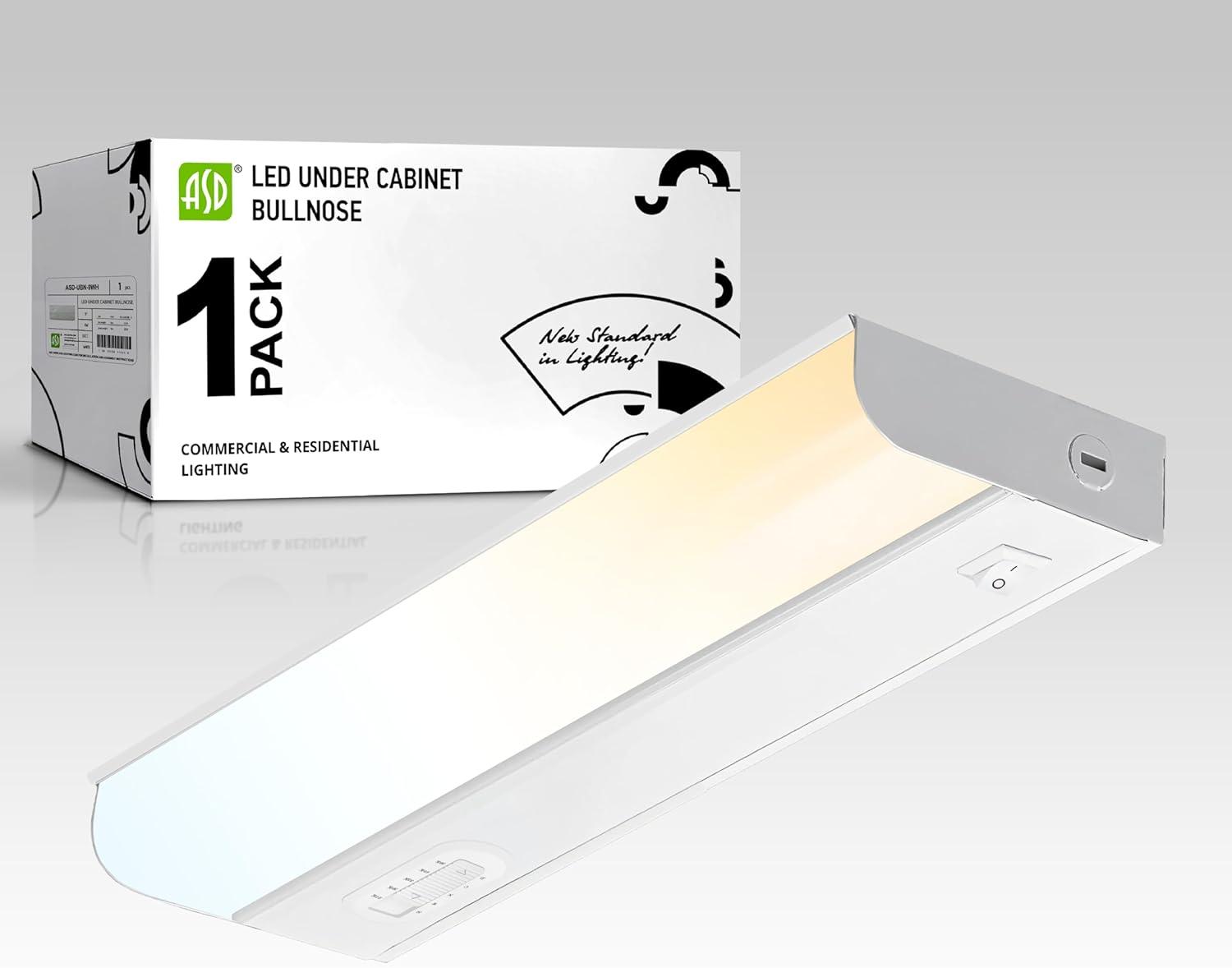 9-Inch LED Under Cabinet Light with On/Off Switch, 5 Color Selectable