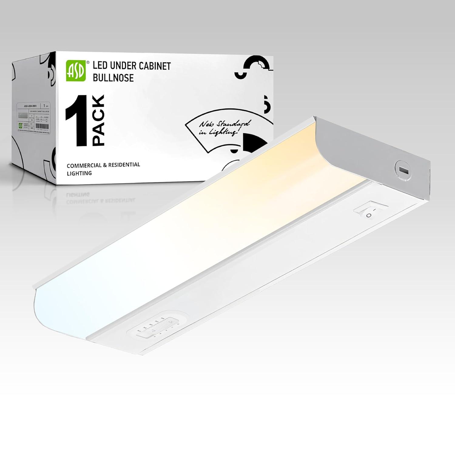 9-Inch LED Under Cabinet Light with On/Off Switch, 5 Color Selectable