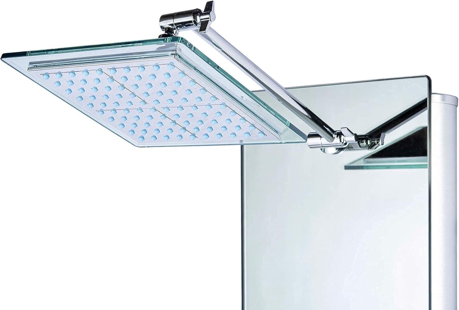 Blue Ocean 52 inch Aluminum Shower Panel With Shower Head