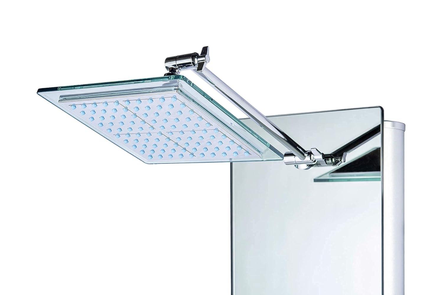 Blue Ocean 52 inch Aluminum Shower Panel With Shower Head