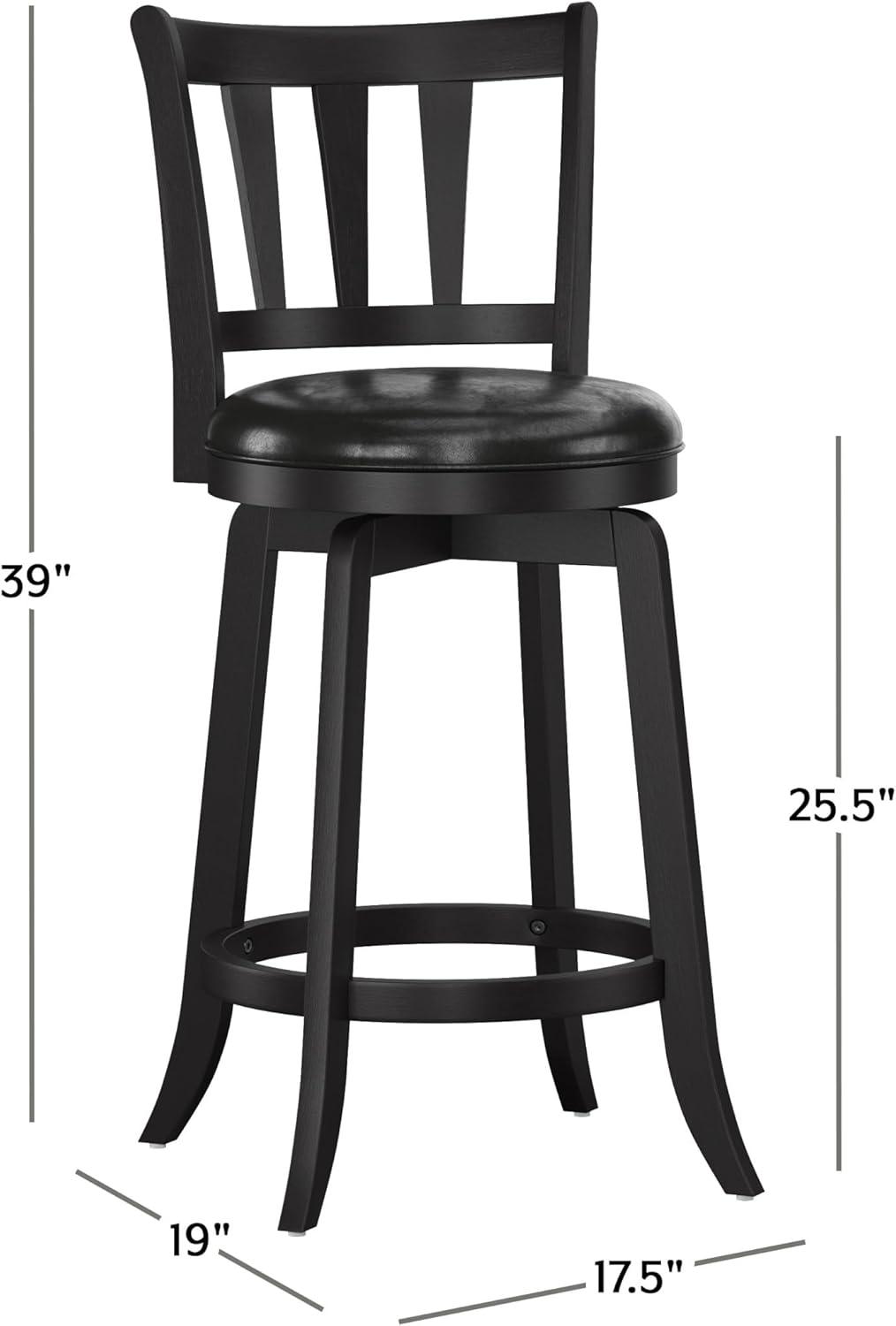 25.5" Presque Isle Swivel Counter Height Barstool - Hillsdale Furniture