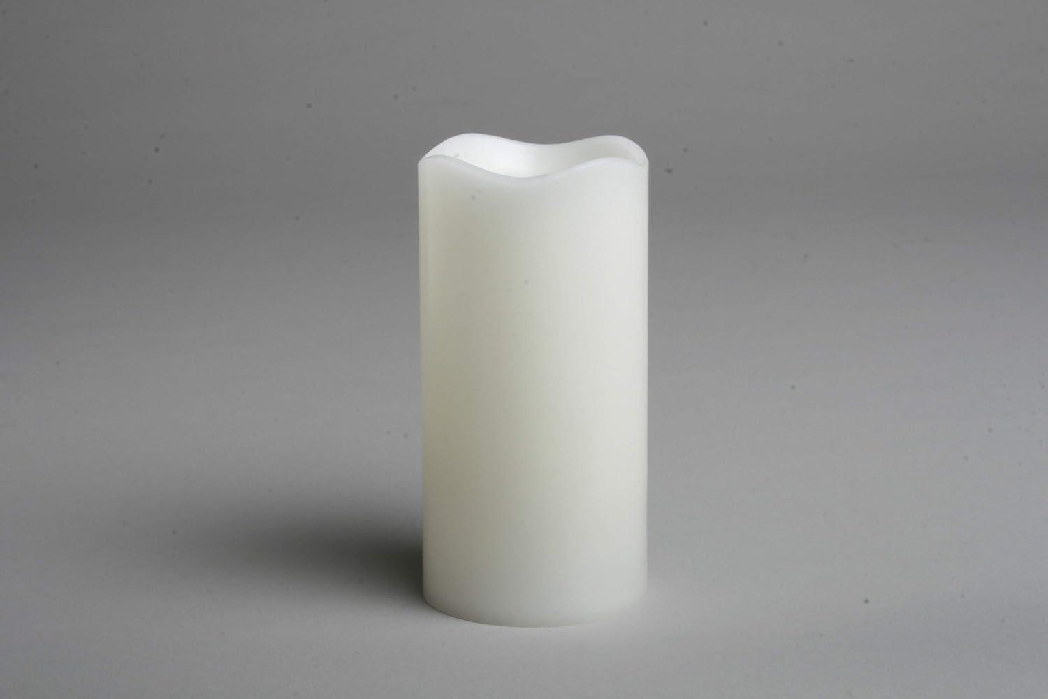 TAG LED Pillar Candle, Ivory - 3x6" (204608)