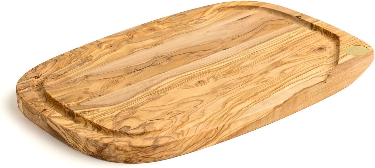 Berard Nerro Olivewood Chopping Board, 13 x 9.45 x 0.71 Inch