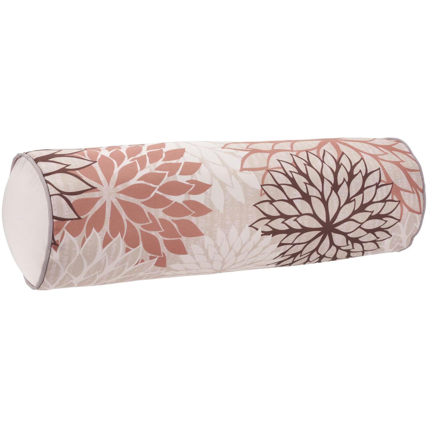 Mina Victory Angelis Bolster Indoor/Outdoor Pillow Cover & Insert