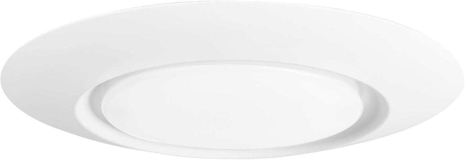 White Aluminum LED Flush Mount Ceiling Light Pack