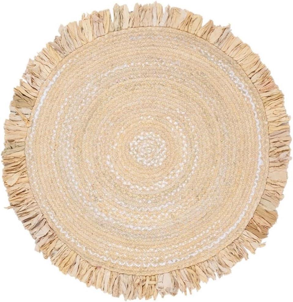 Sand & Stable™ Padley Round Handwoven Jute Beige Area Rug