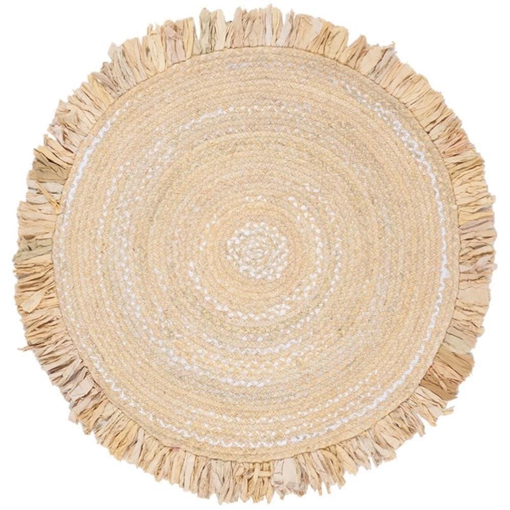 Sand & Stable™ Padley Round Handwoven Jute Beige Area Rug