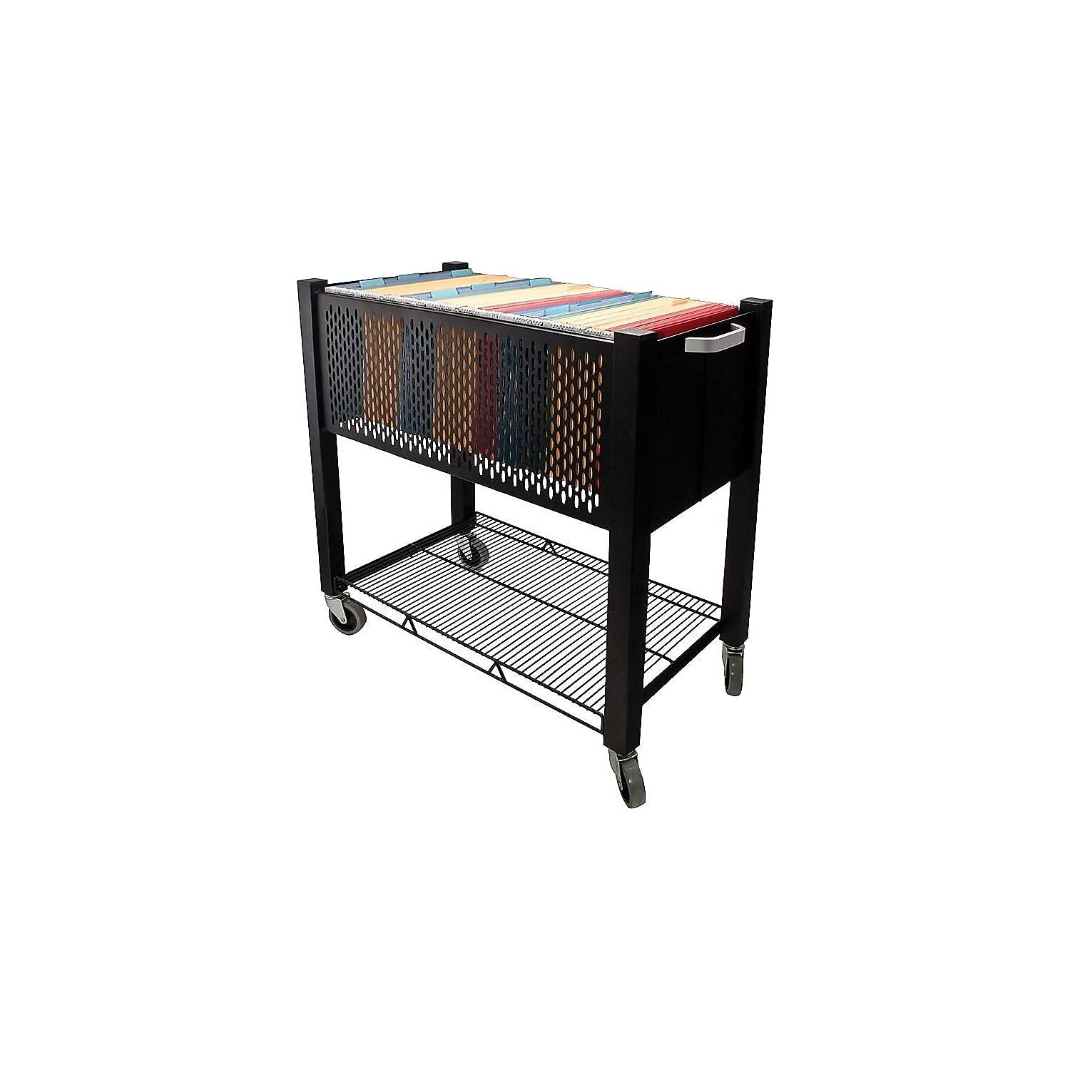 Vertiflex File Cart with Wheels