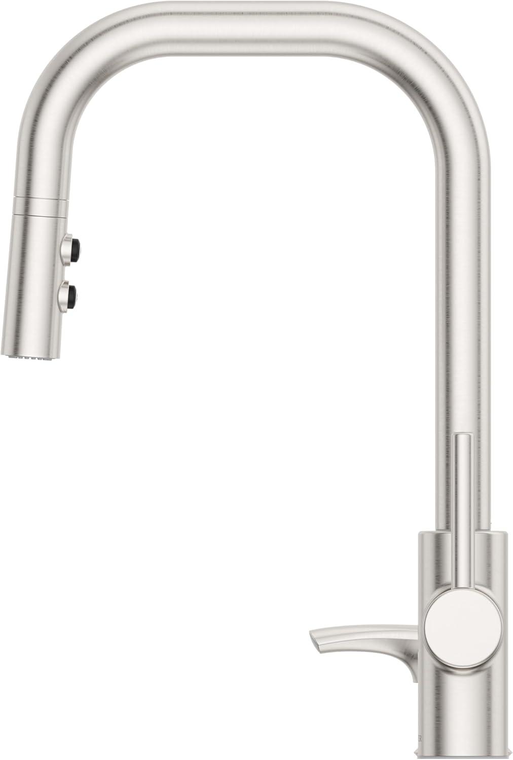 Pfister Zanna 1-Handle Touchless Spot Defense Stainless Steel Kitchen Faucet