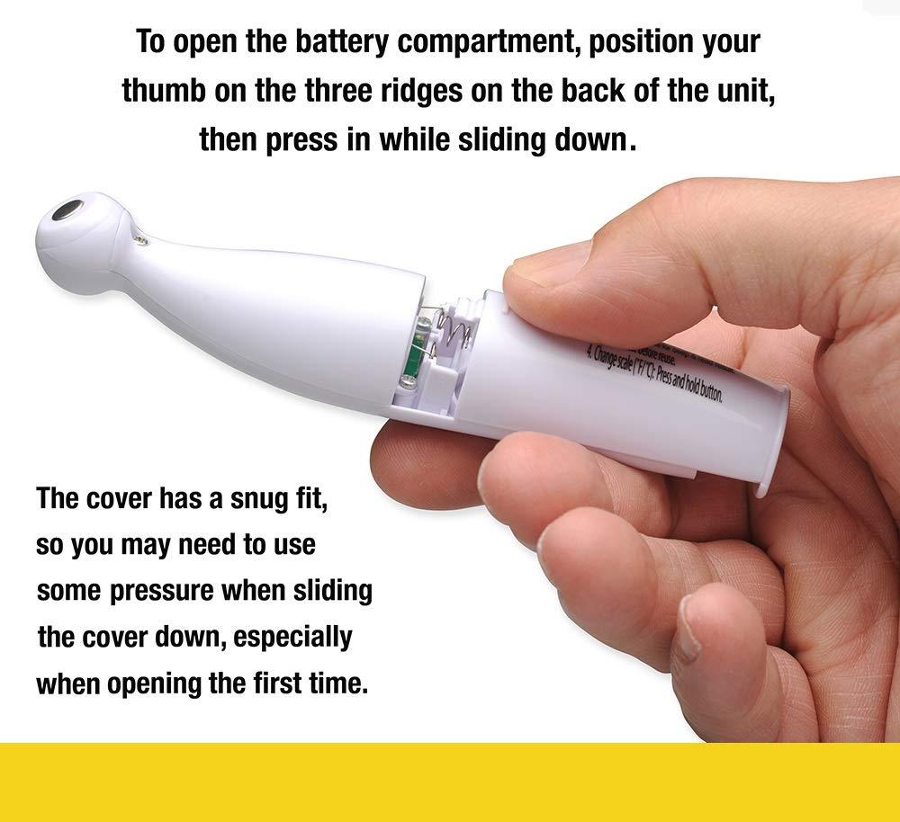 Adtemp 427 Temporal Contact Thermometer LCD Display 427Q 1 Each