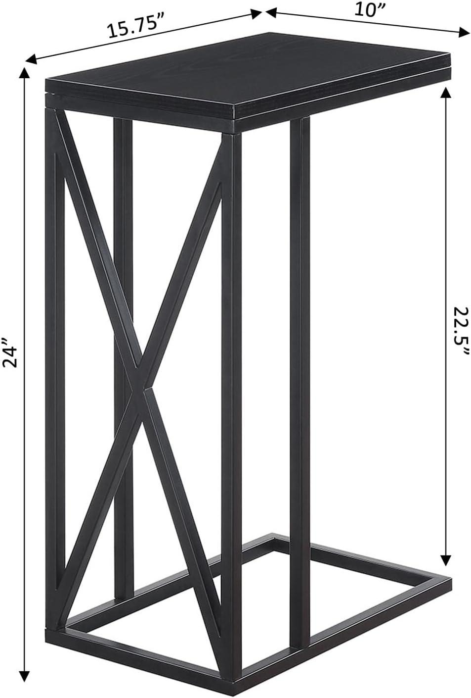 Convenience Concepts Tucson C End Table, Black