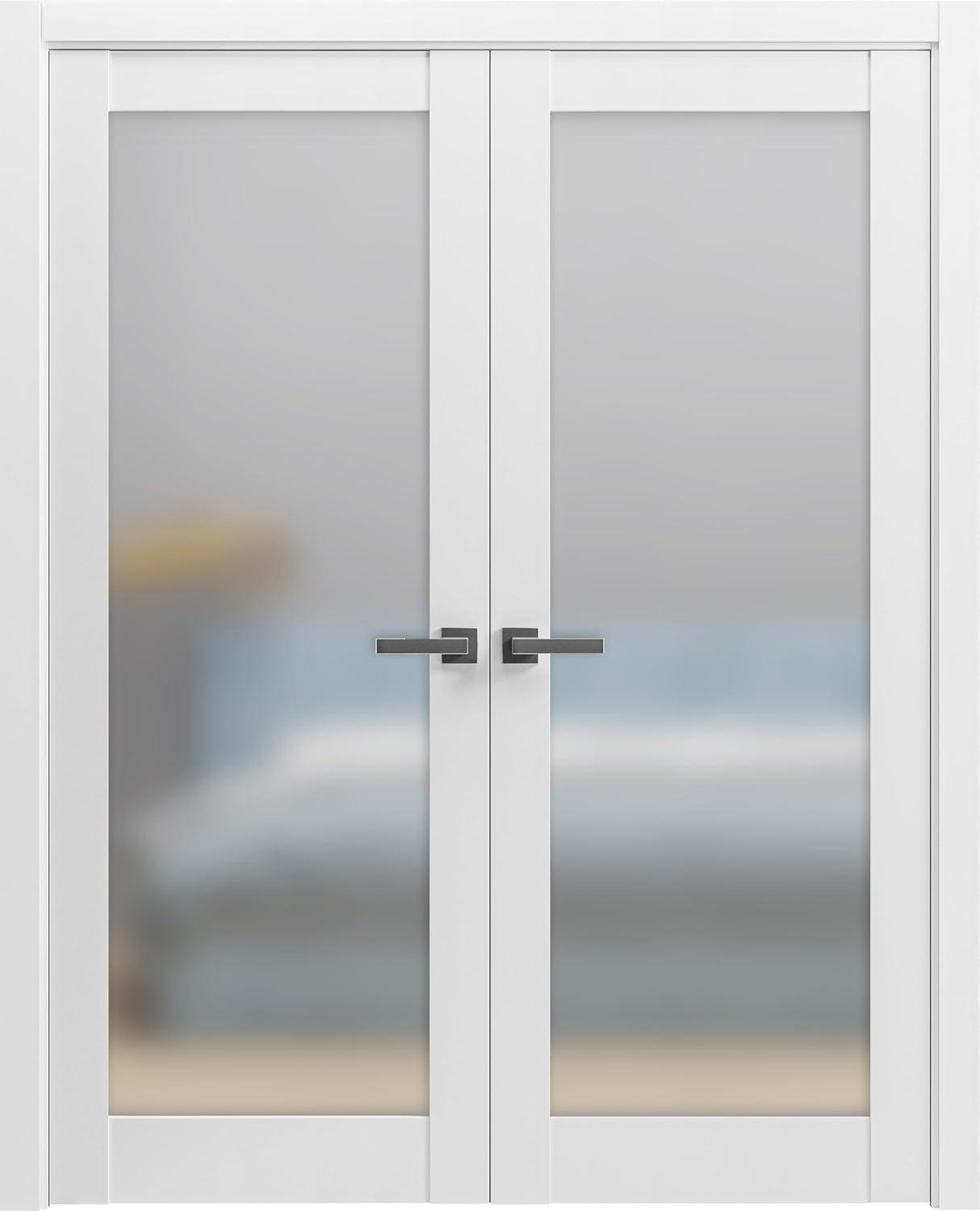 SARTODOORS Planum Frosted Glass French Doors