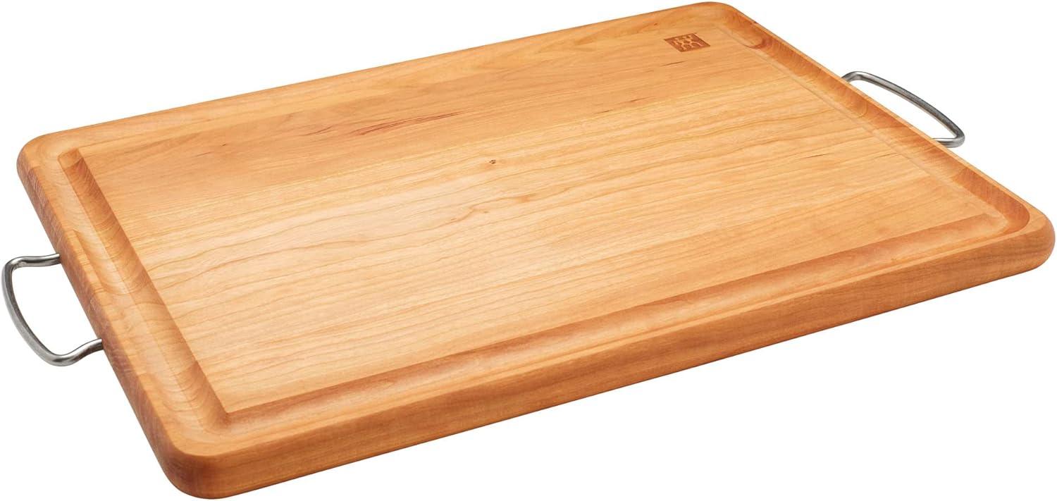 ZWILLING Cherry Wood Carving Board with Handles