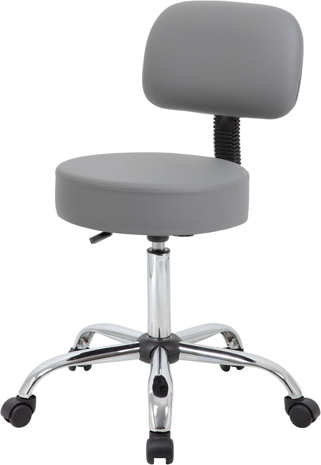 Boss Office Products Vinyl Drafting Chair