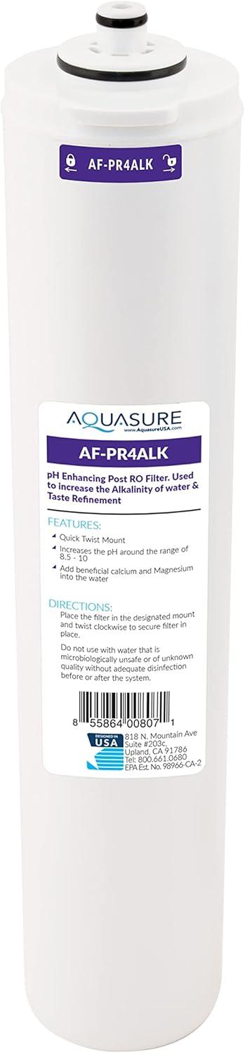 Aquasure Premier Series 4th Stage Quick Twist Alkaline Remineralizing Filter