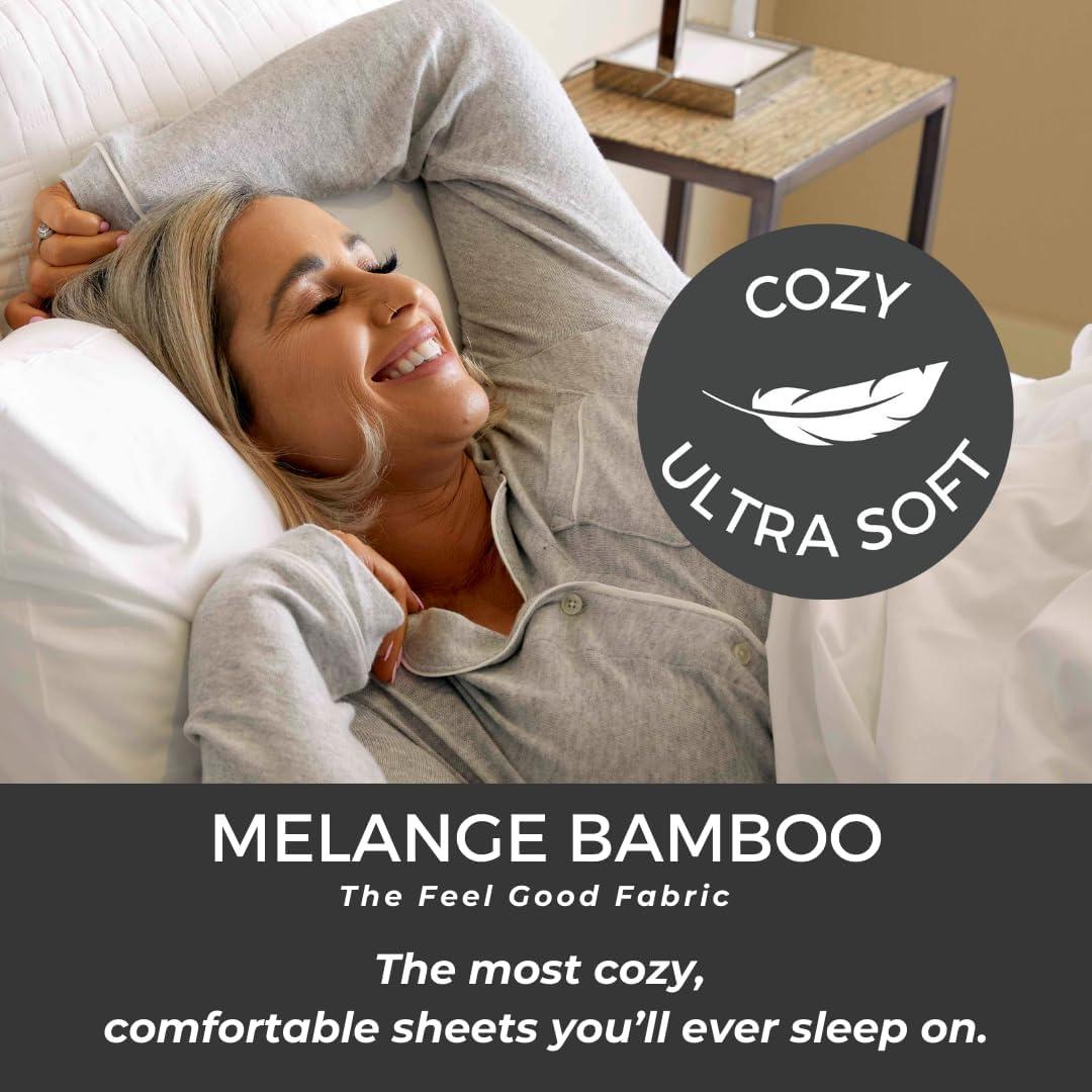 Melange Viscose From Bamboo Cotton Bed Sheets