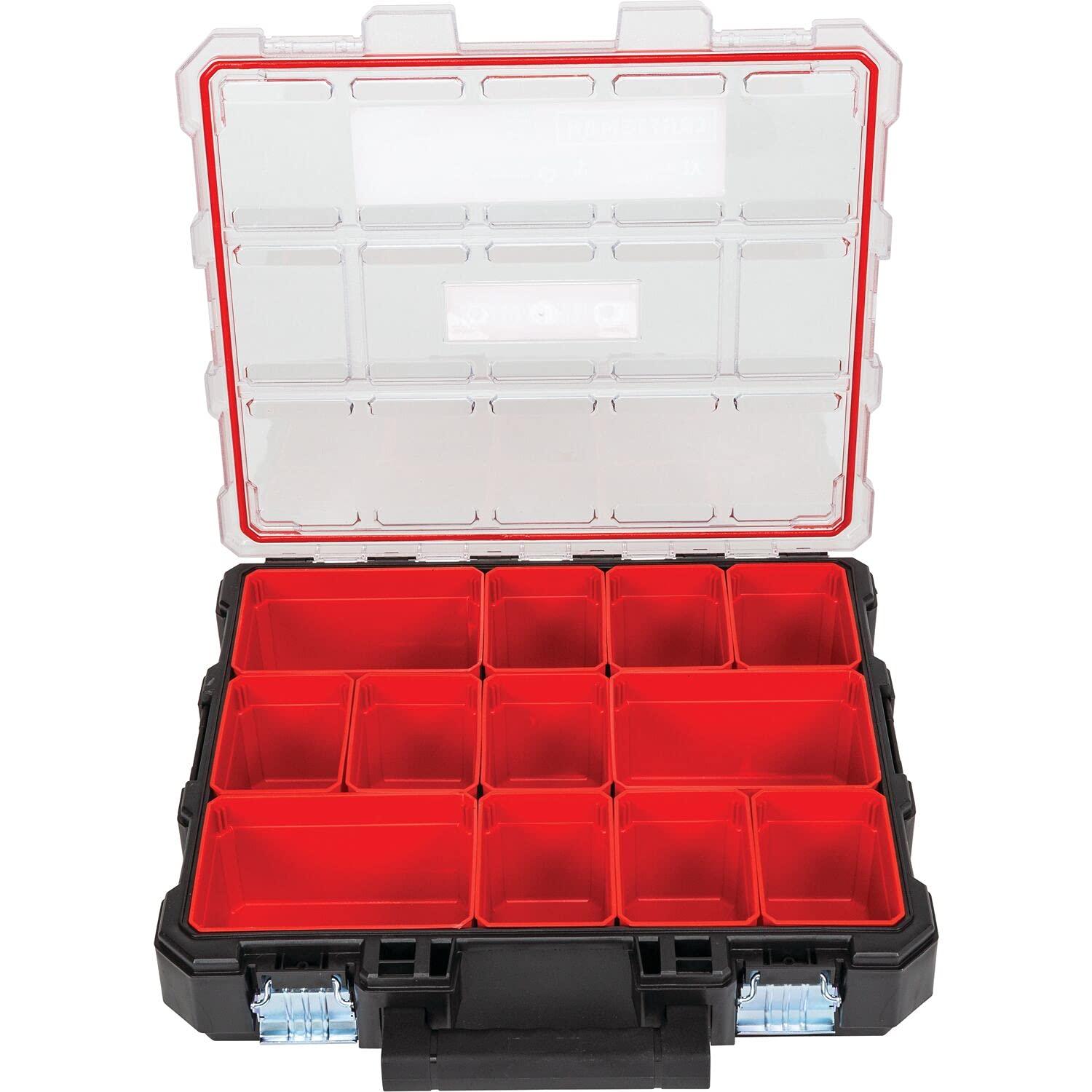 CRAFTSMAN Pro Organizers 12-Compartment Plastic Small Parts Organizer