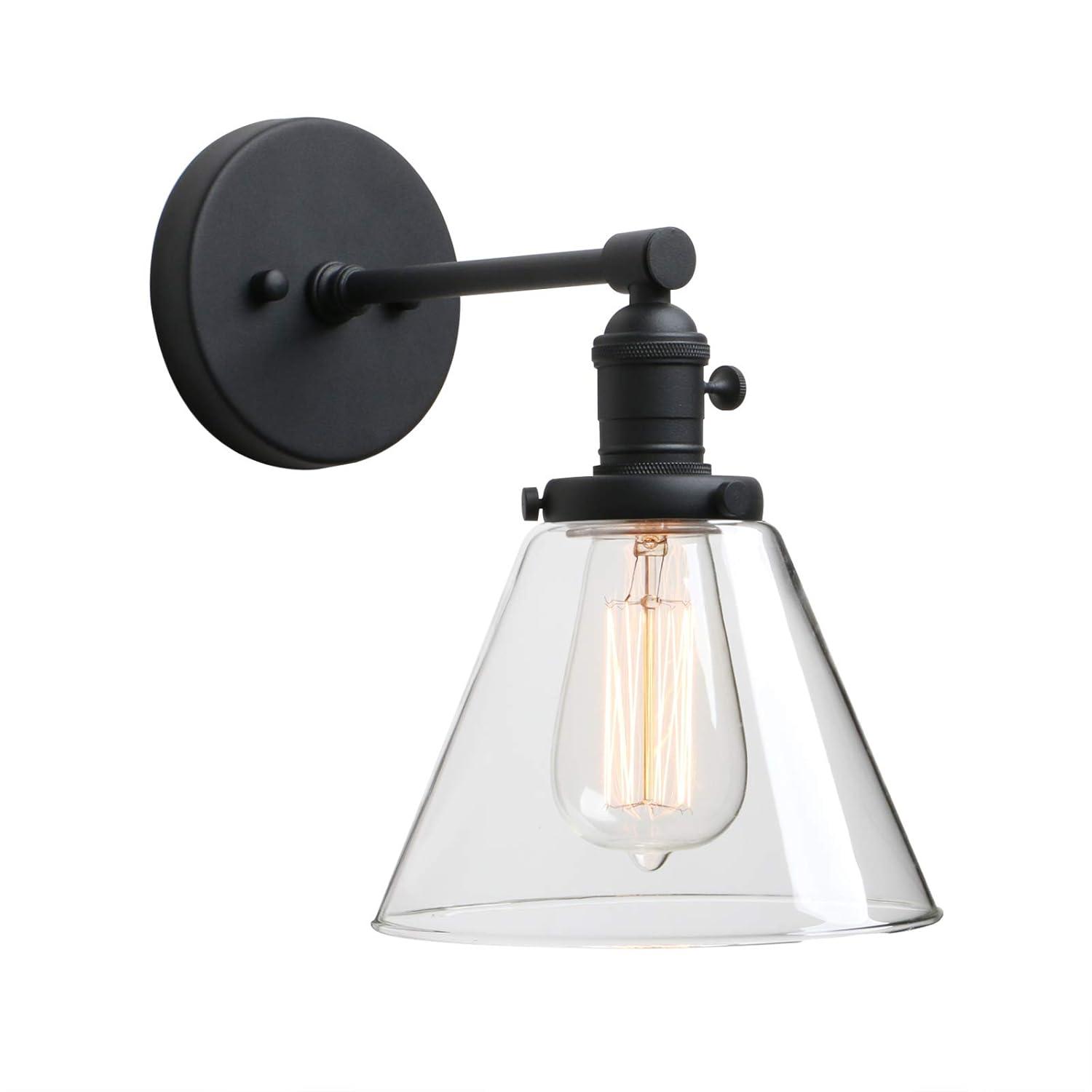 Arti 7.75-in Swing Arm Single Light Wall Sconce with On/Off Switch