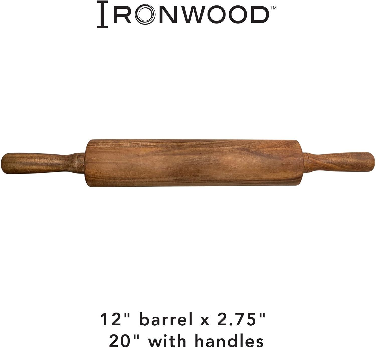 Ironwood Gourmet Ironwood Gourmet Wood Rolling Pin