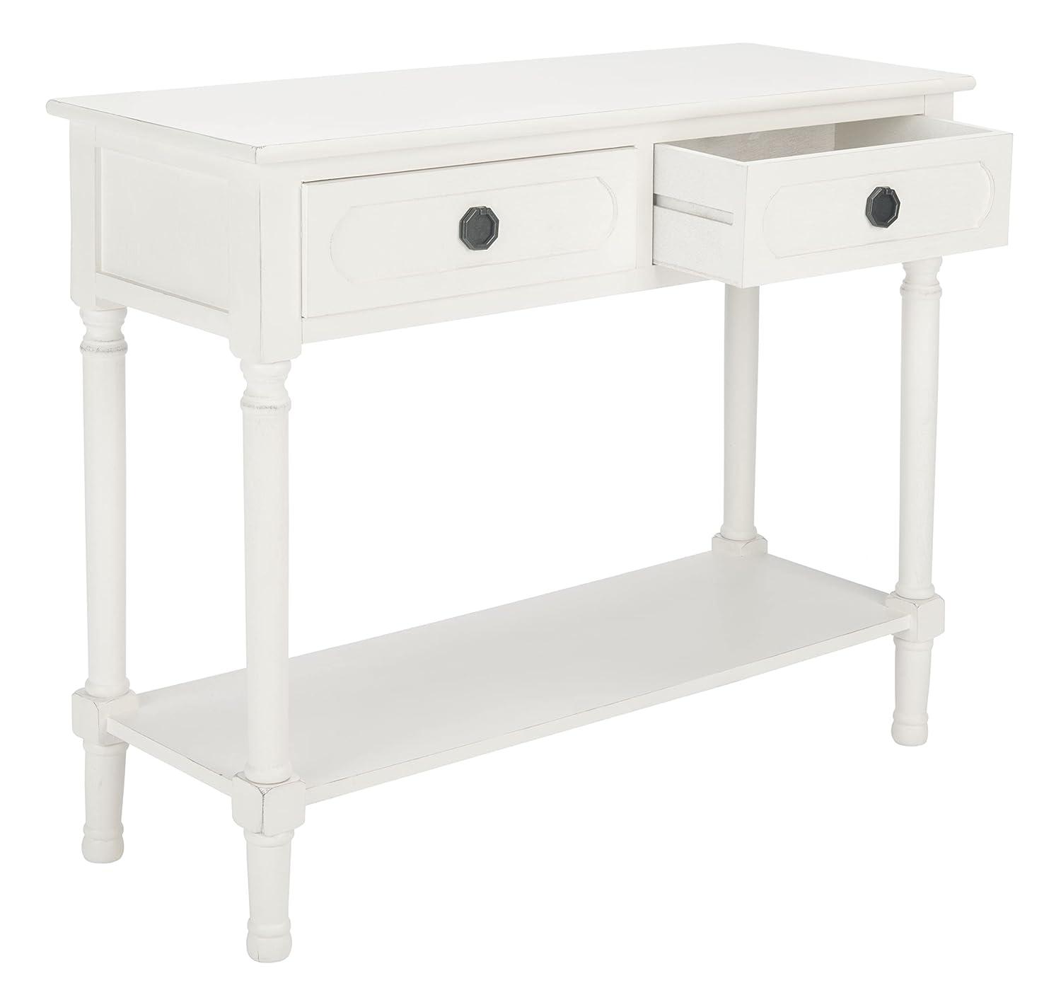 Allura 2 Drawer Console Table - CNS5725A - Off-White - Safavieh