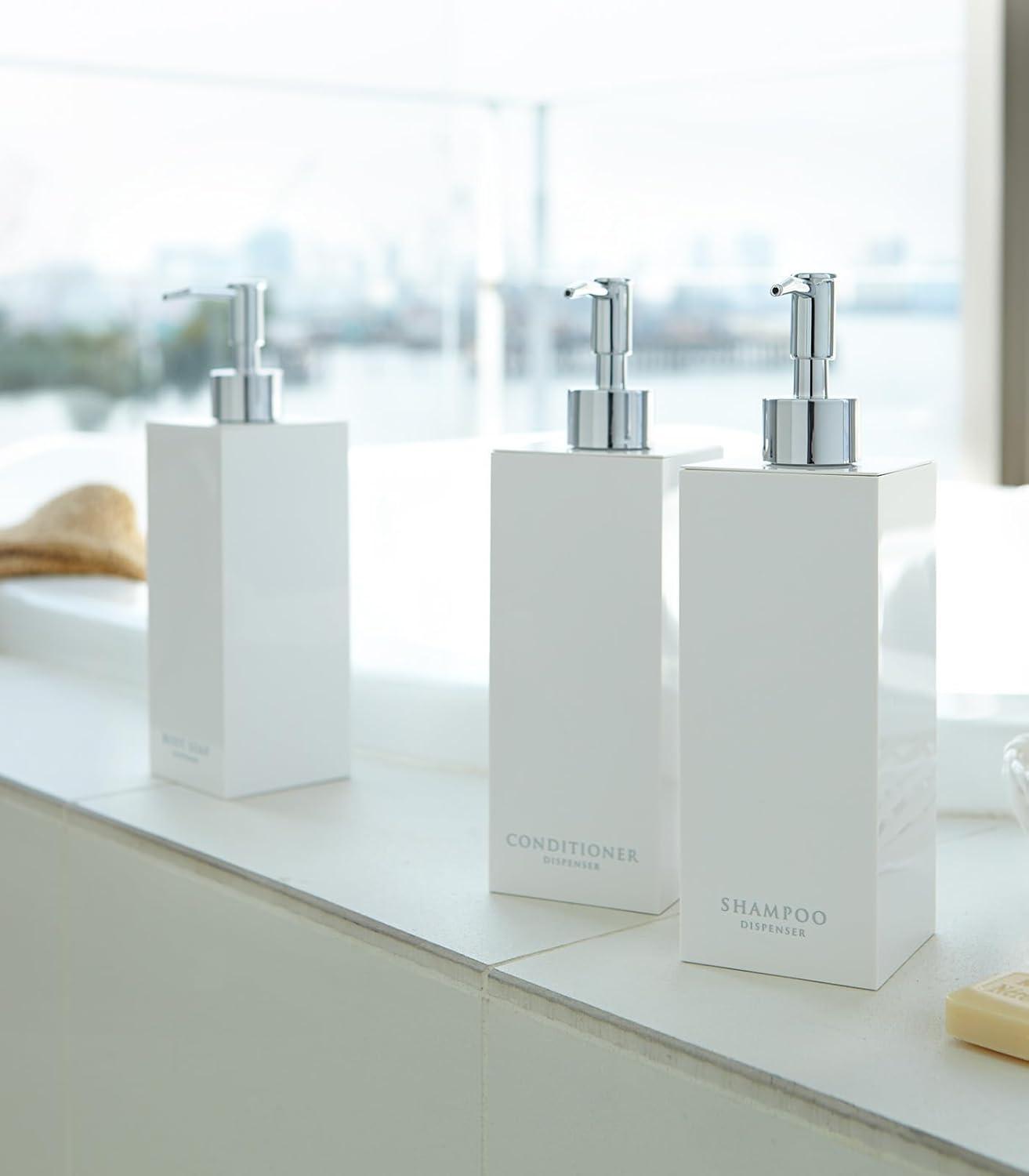 Yamazaki Home Yamazaki Home Square Shower Dispenser - Three Styles, ABS Plastic, Conditioner