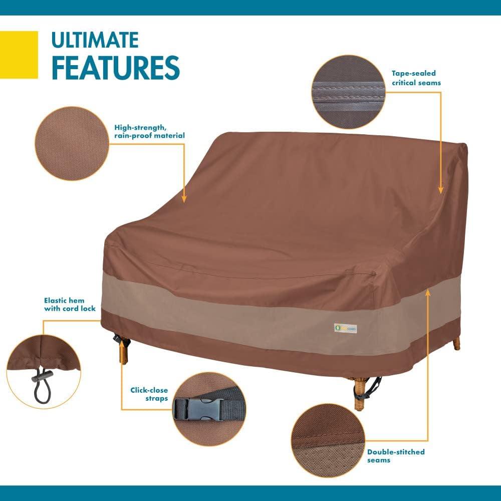 Duck Covers Ultimate Waterproof 58 Inch Deep Loveseat Cover