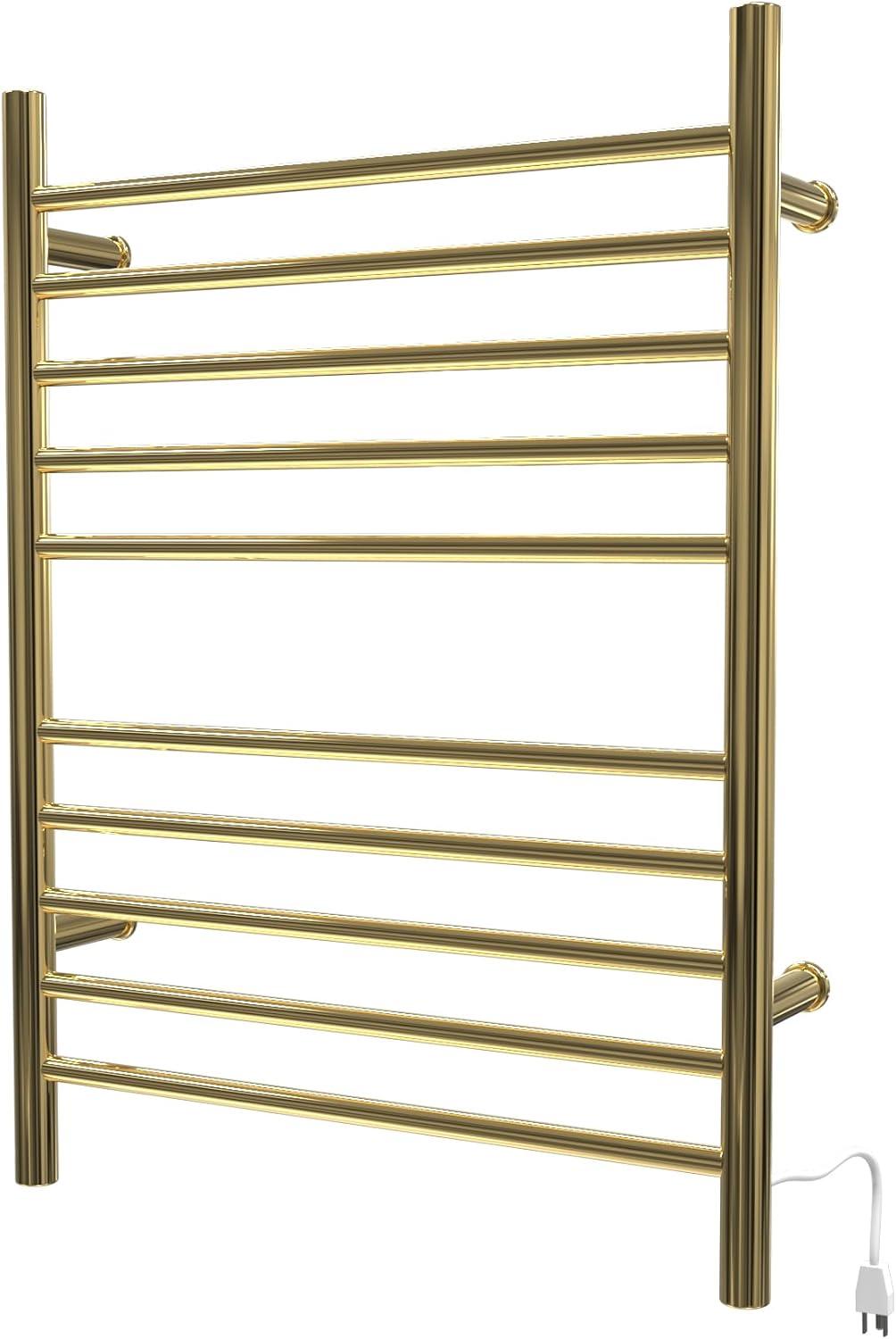 Wall Mount Electric Towel Warmer plug in or hardwired combo unit