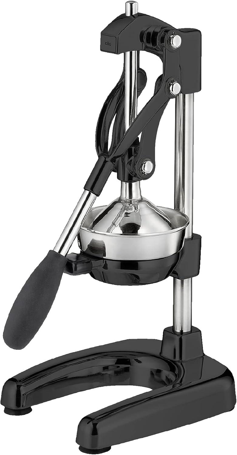 Black and Stainless Steel Professional Citrus Juicer