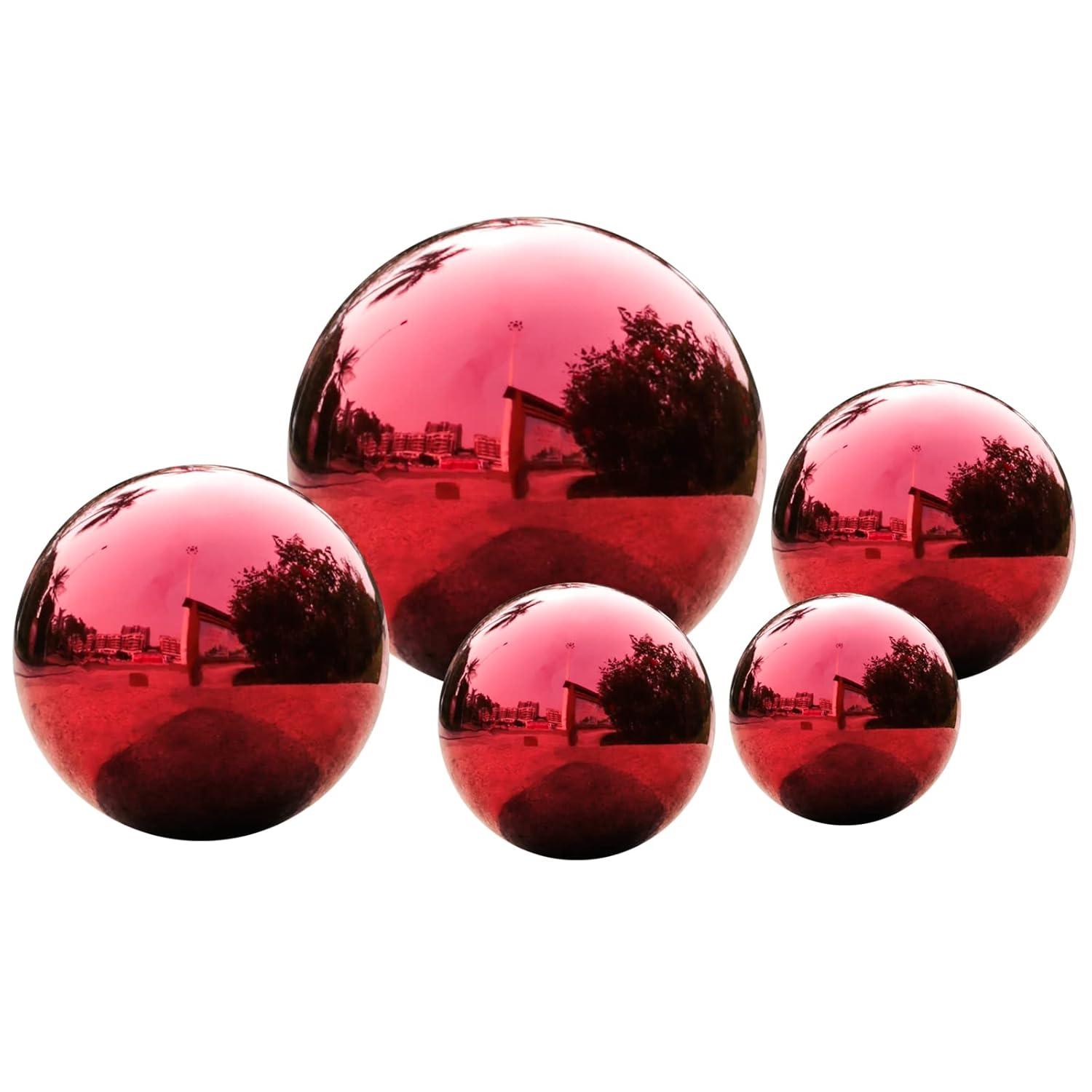 The Holiday Aisle® Champlain Metal Abstract Gazing Ball