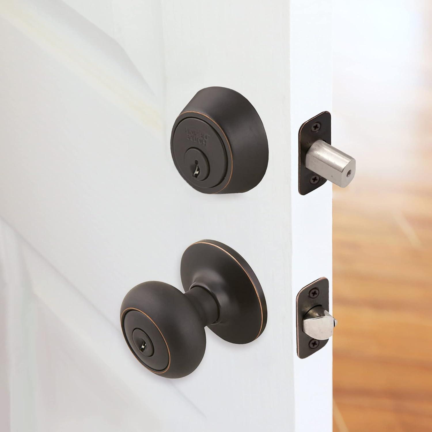 Symple Stuff 2-Way Adjustable Entry Round Corner Latch