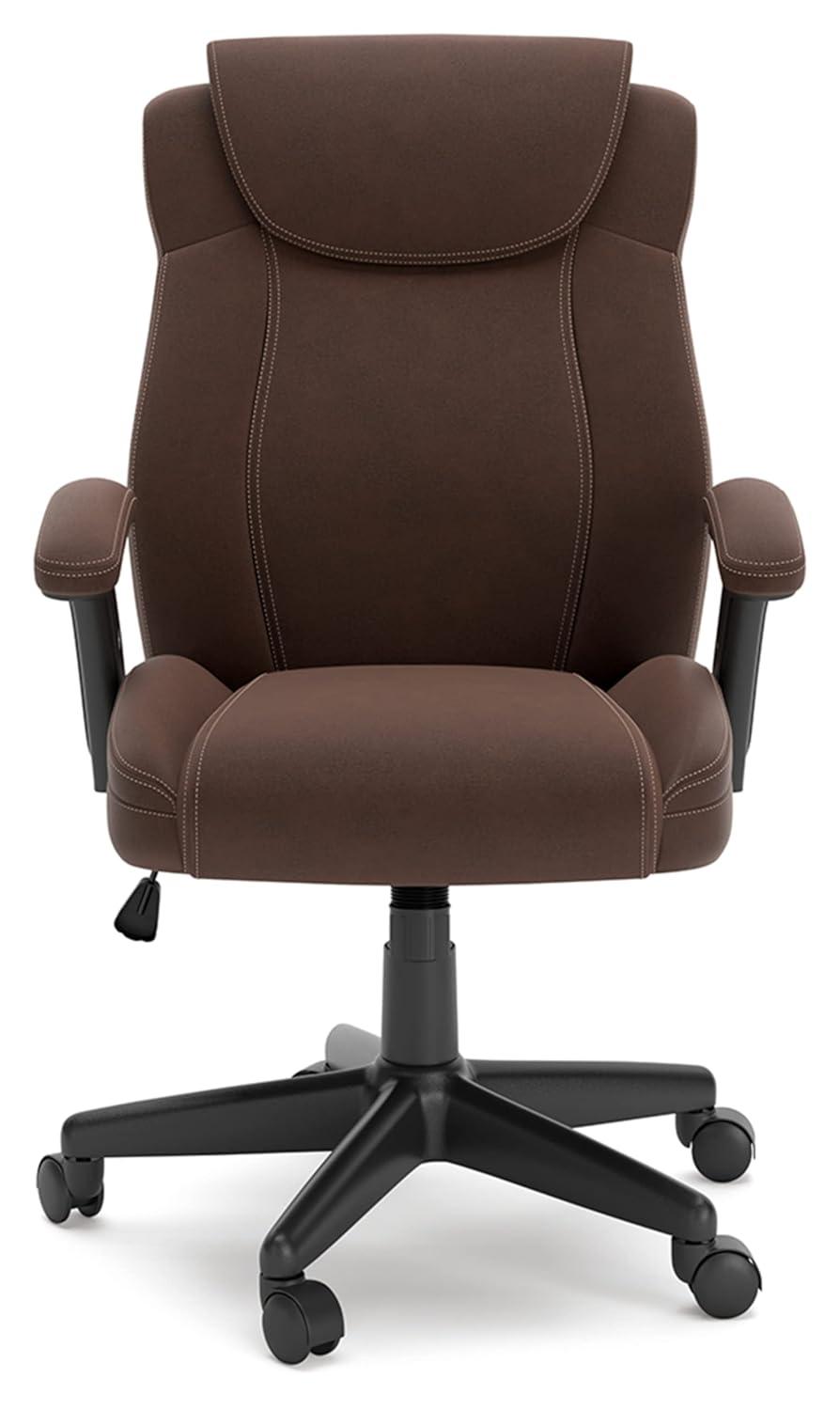Signature Design by Ashley Casual Corbindale Home Office Chair  Brown/Black