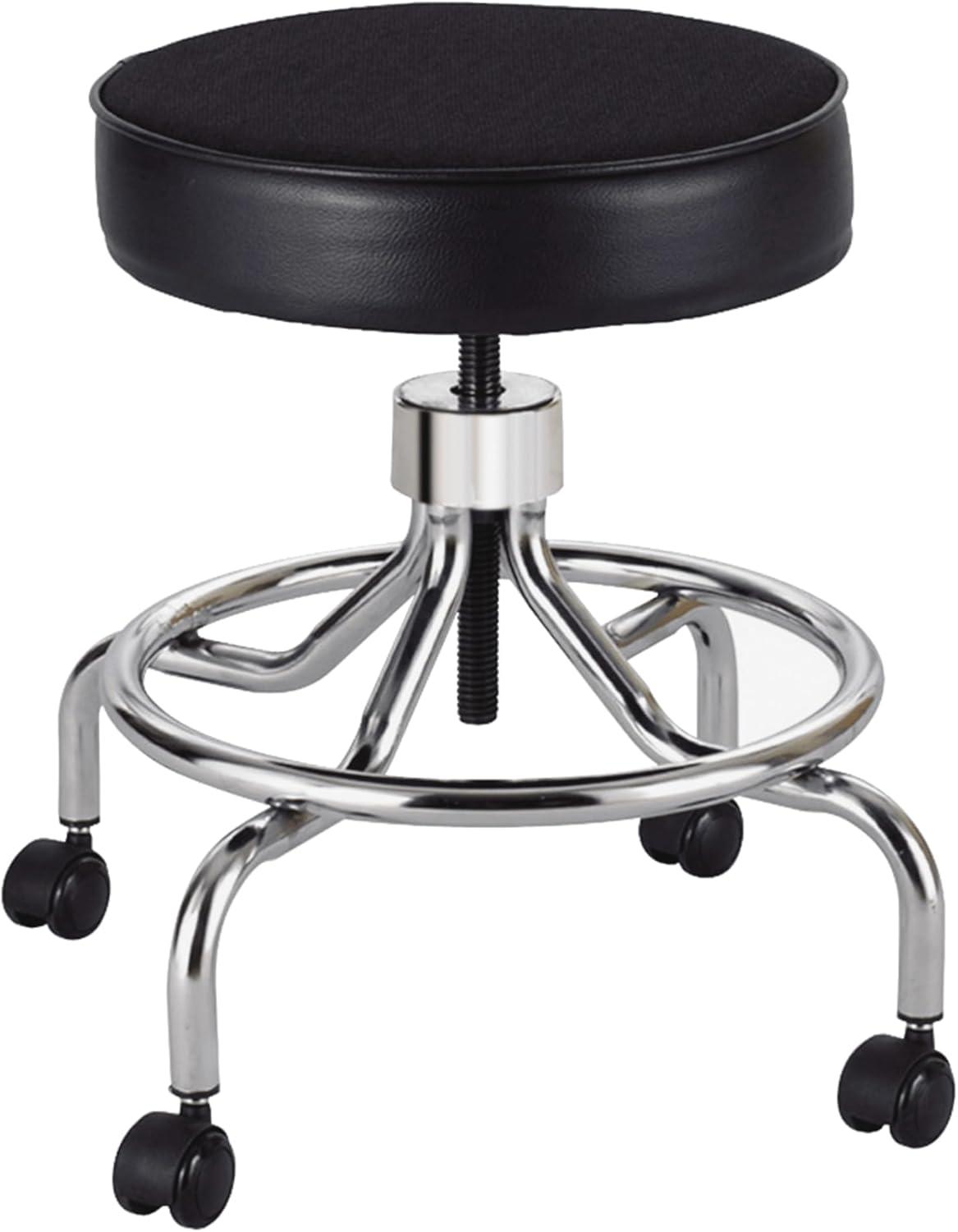 Height Adjustable Lab Stool with 2 Swivel Casters