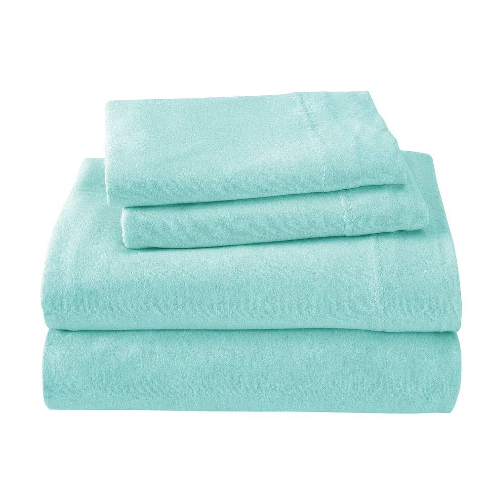 Royale Linens SoftTees Jersey Knit Cotton Blend Jersey Knit Sheet Set