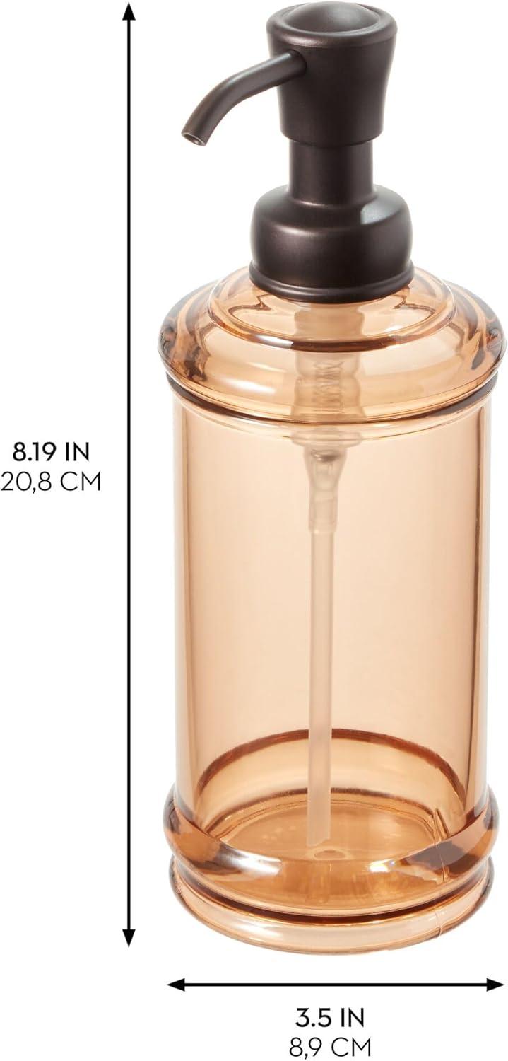 iDesign iDesign’s Onyx Collection Cosmetic Carousel, Clear