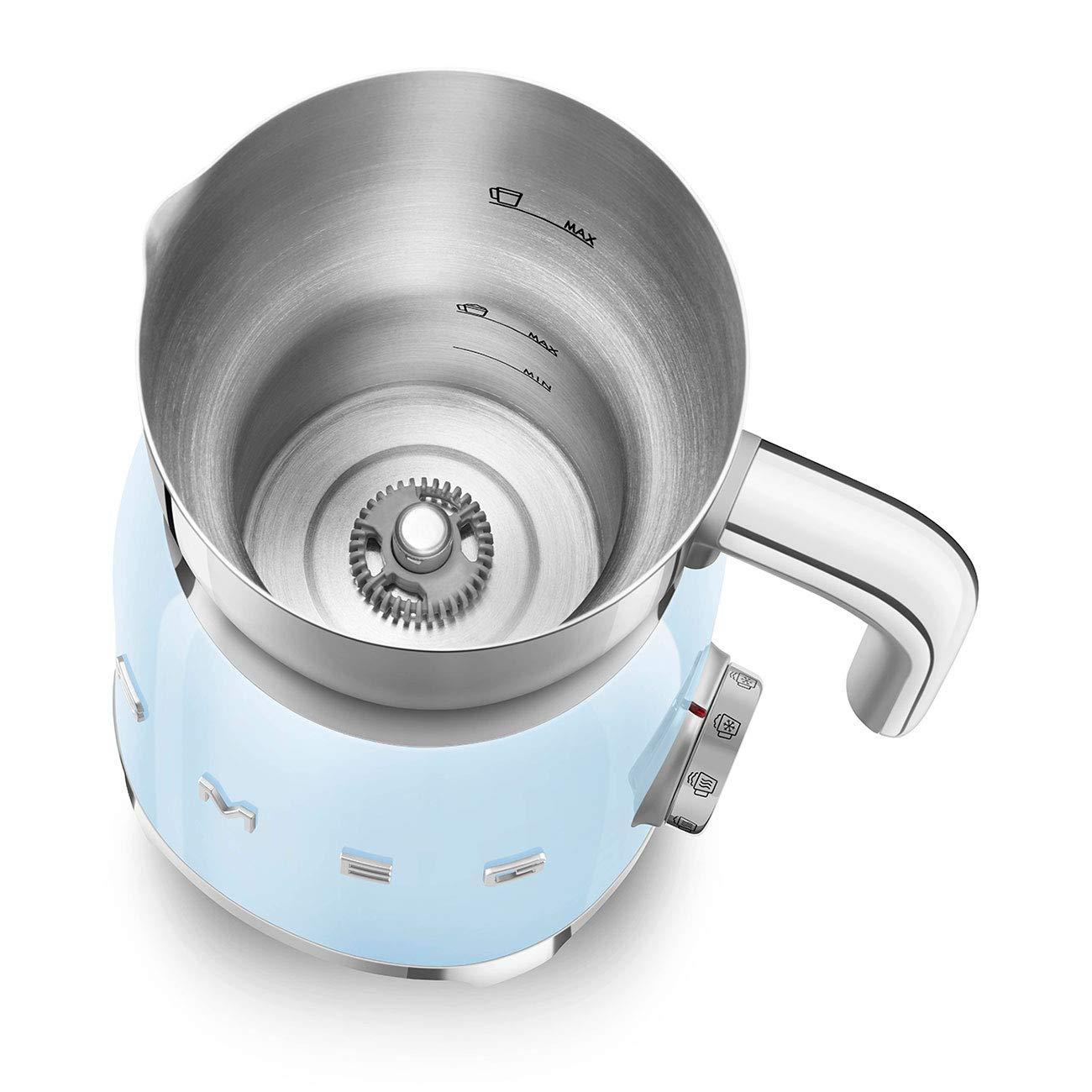 SMEG Pastel Blue Retro Milk Frother