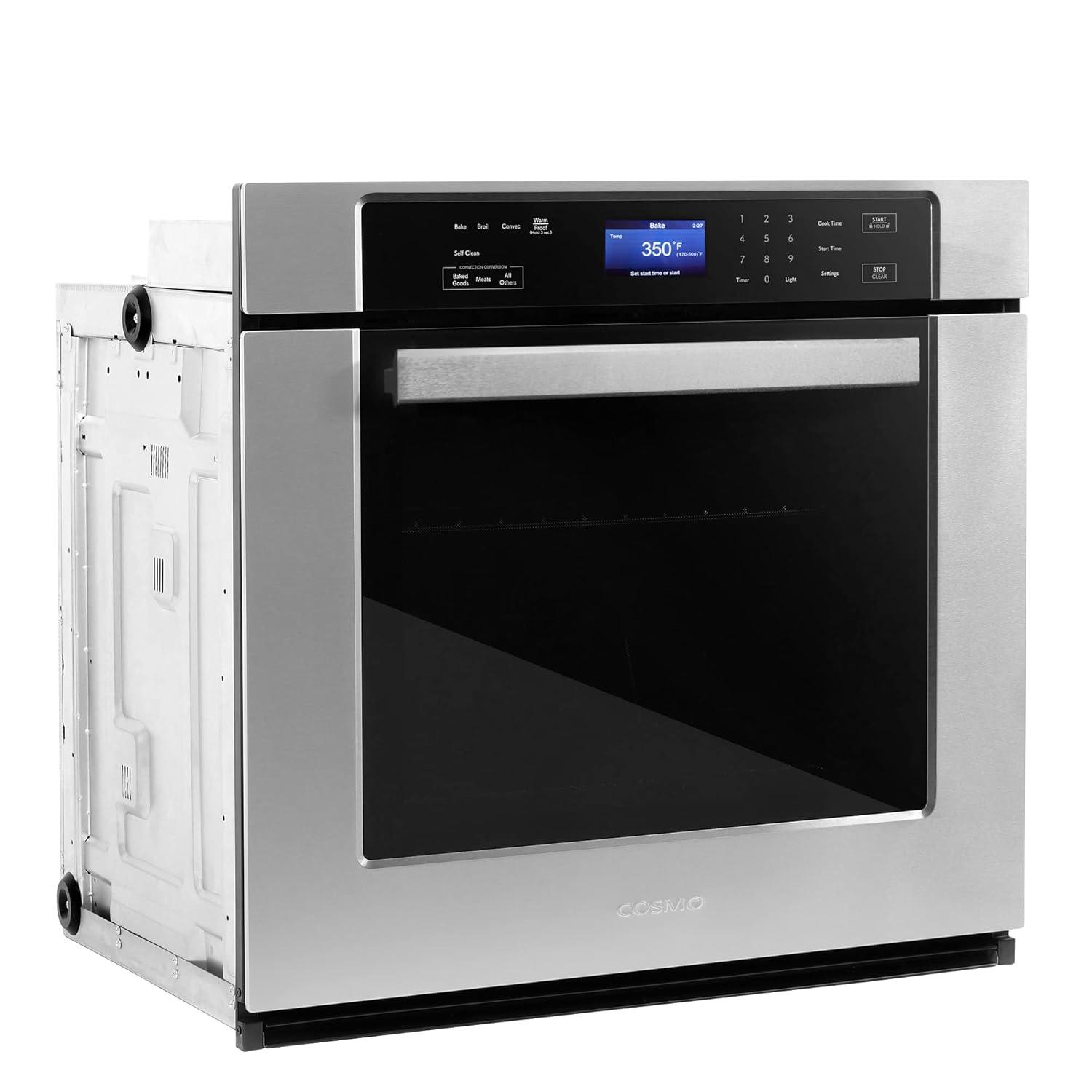 Cosmo COS-30ESWC 30 in. Self Cleaning Convection Electric Single Wall Oven