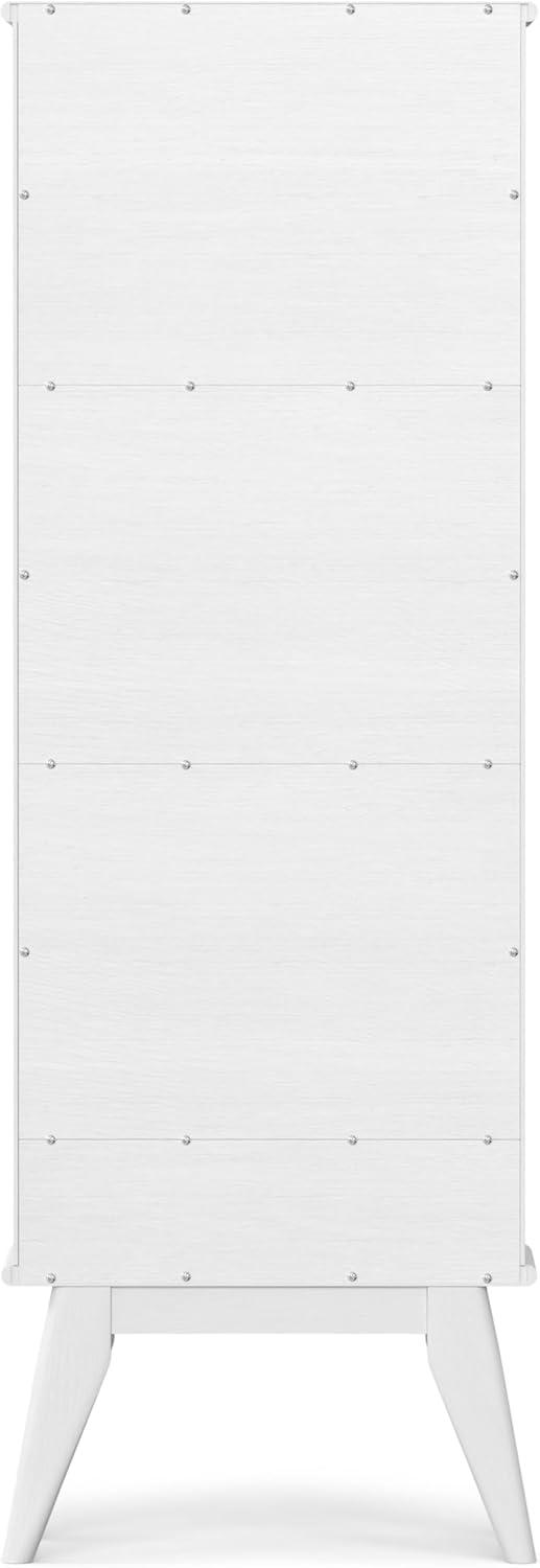 Simpli Home Draper Storage Bookcase