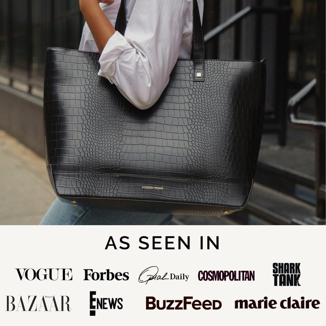 Modern Picnic - THE TOTE - BLACK