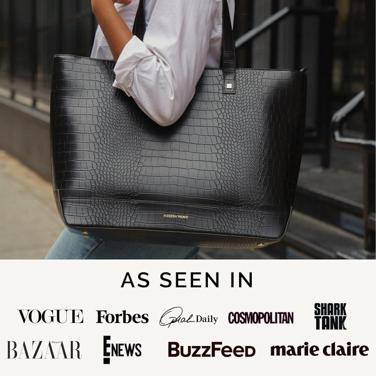 Modern Picnic - THE TOTE - BLACK