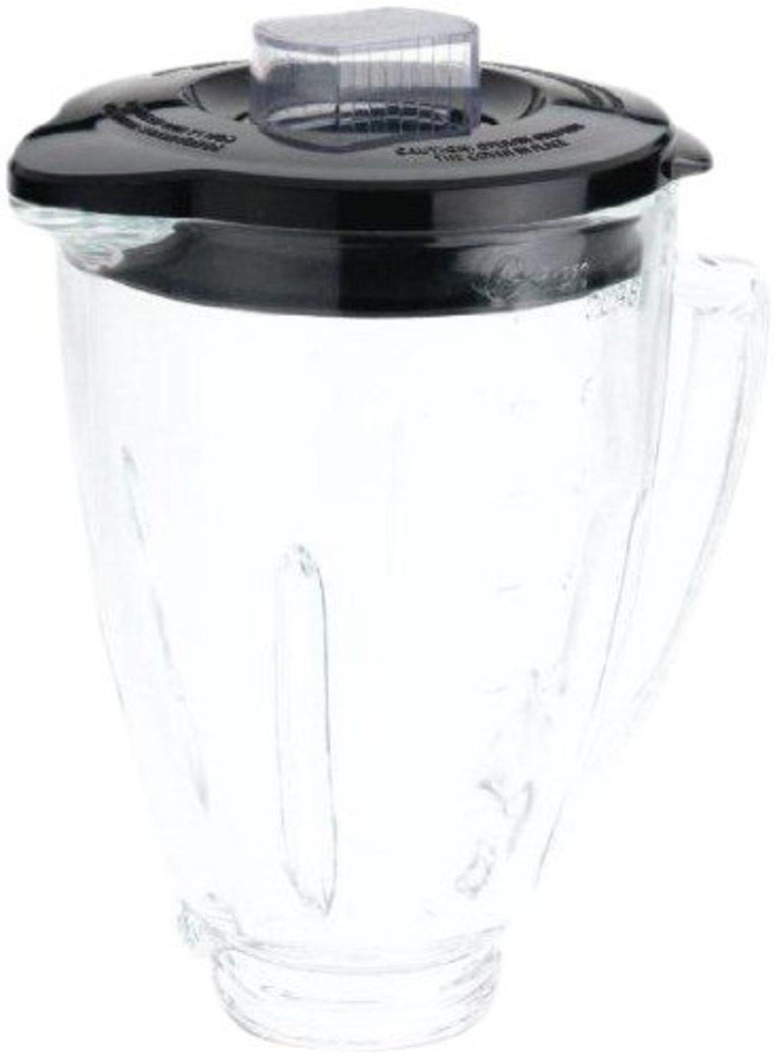 6-Cup Glass Jar Replacement Part 124461, Includes Lid, Compatible with Classic Series Blender