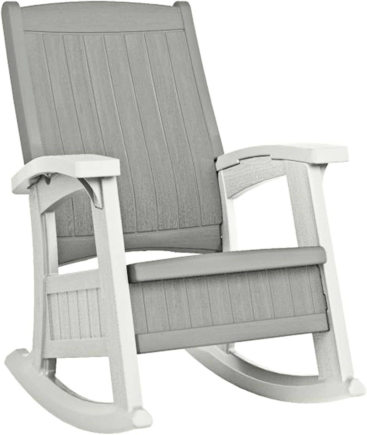 Suncast Suncast Outdoor Rocking Chair with Storage