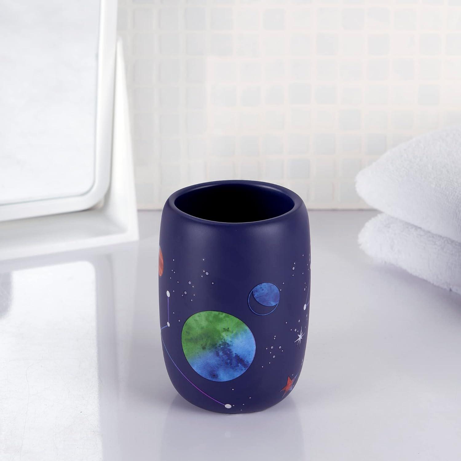 3pc Starry Night Kids' Bathroom Accessories Set - Allure Home Creations