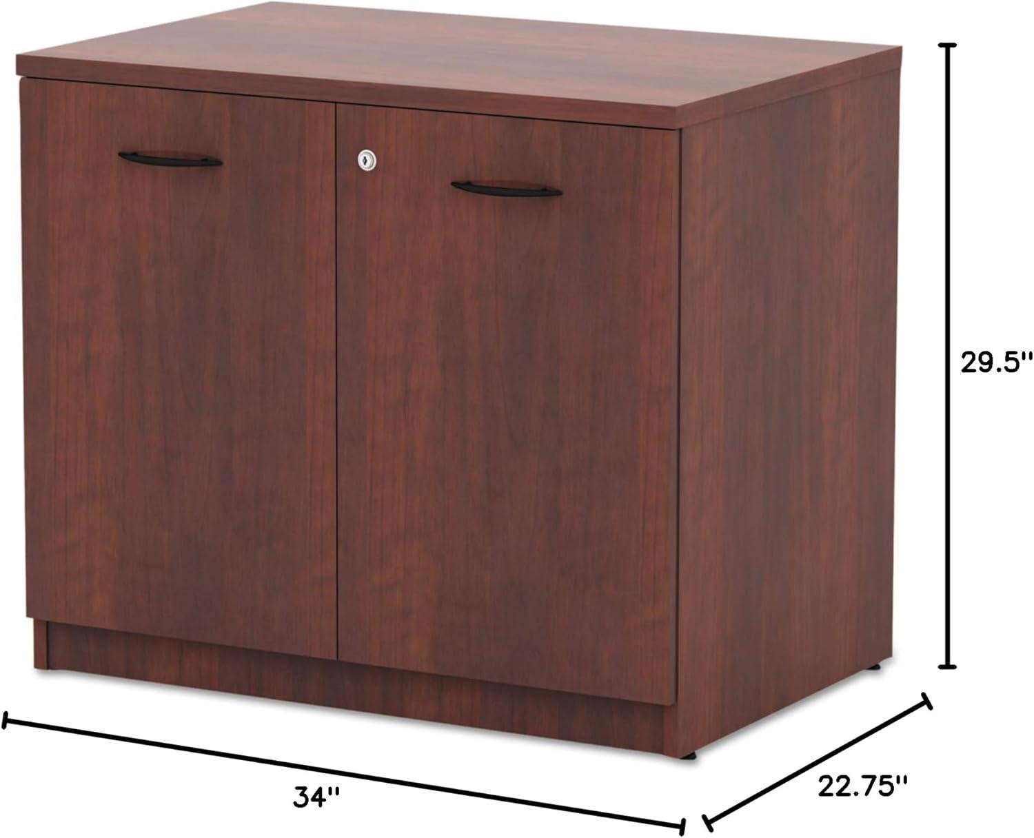 Valencia Series 34.13'' Wide Storage Cabinet